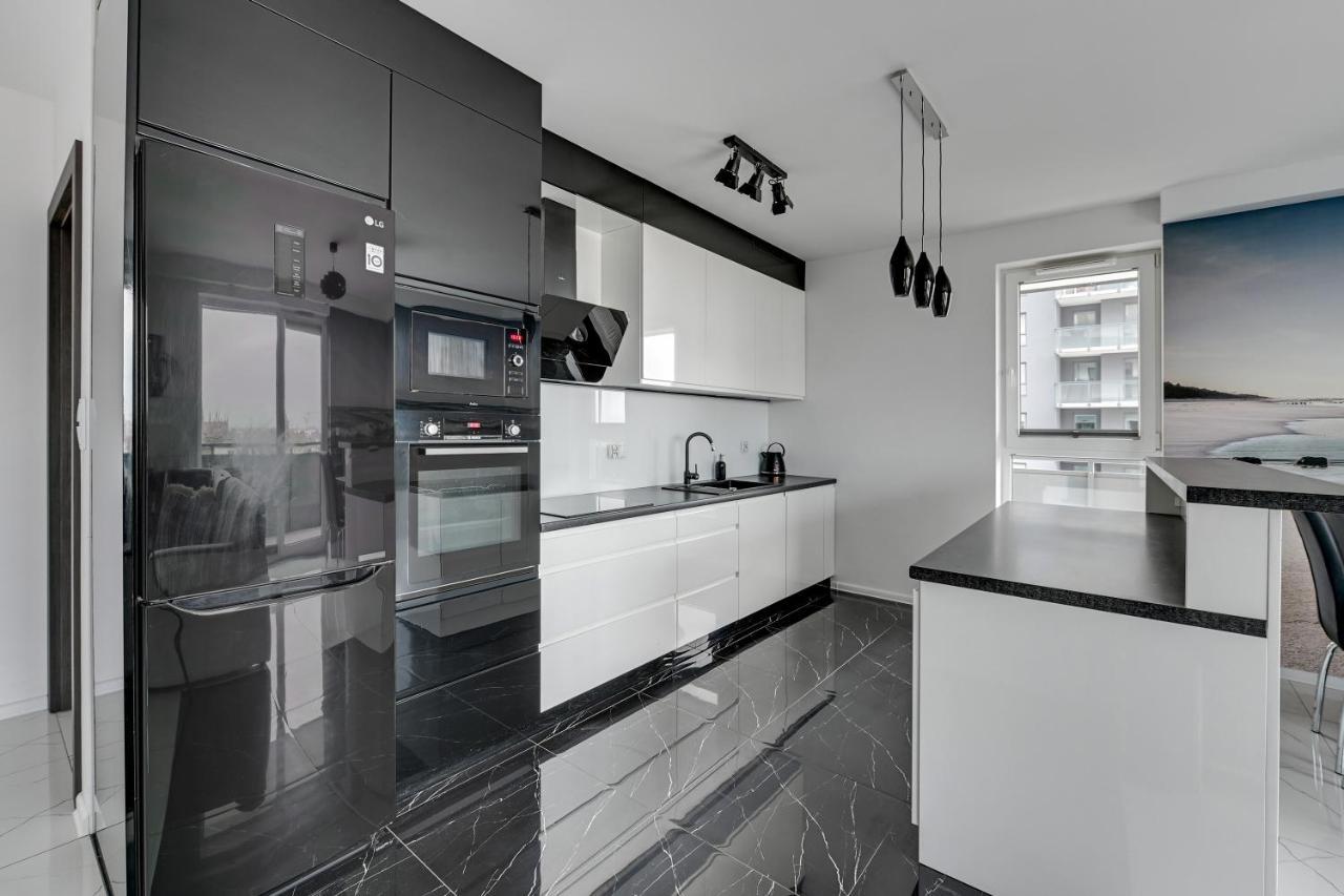Grand Apartments - Luxury Apartment On The 11Th Floor With A View Of The Old Town Gdaňsk Exteriér fotografie